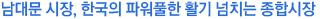 남대문 시장, 한국의 파워풀한 활기 넘치는 종합시장